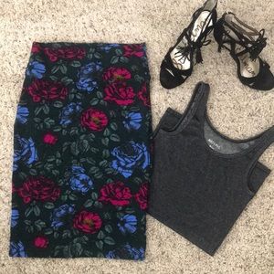 High waist bodycon skirt - XS